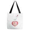 Mom and Baby are Connected to the Heart Tote Bags
