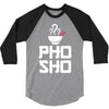 asian food humor chopsticks 3/4 Sleeve Shirt