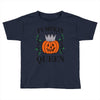 halloween pumpkin queen Toddler T-shirt