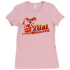 sexual tyrannosaurus Ladies Fitted T-Shirt