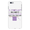 i crochet so i don't choke people save a life, send yarn iPhone 6 Plus/6s Plus Case