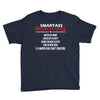 Smartass March Girl Youth Tee