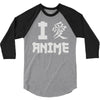 anime 3/4 Sleeve Shirt