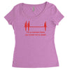 for a moment there you bored me to death Women's Triblend Scoop T-shirt