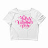 valentine's day Crop Top