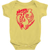 money over emotion Baby Bodysuit