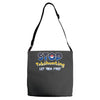 stop pokehunting Adjustable Strap Totes