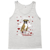 my boxer is my valentine1 Tank Top
