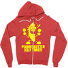 peanut butter jelly time banana Zipper Hoodie