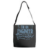 i`m an engineer so to save time lets assume i`m right Adjustable Strap Totes
