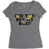 Did You See My Bag Women's Triblend Scoop T-shirt