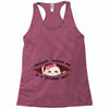 October Peeking Out Asian Baby Girl Racerback Tank