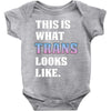 This is What Trans Looks Like Baby Bodysuit