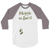 Muggle On Board Army 3/4 Sleeve Shirt