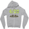 never remember Zipper Hoodie