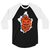 halloween pumpkins burst 3/4 Sleeve Shirt
