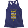 nobody exists on purpose Racerback Tank