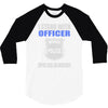 i stand with officer 3/4 Sleeve Shirt