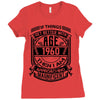 Things Better 1960 Age Approach Magnificent Ladies Fitted T-Shirt
