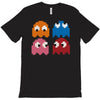 cool retro 80s pacman ghosts video games T-Shirt