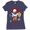 it pennywise clown Ladies Fitted T-Shirt