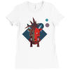 red xiii Ladies Fitted T-Shirt