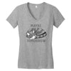 maybe tomorrow Women's V-Neck T-Shirt