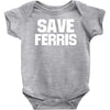 save ferris beuller beuler pop culture cult beuller's day off gift ret Baby Onesie