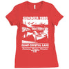 camp crystal lake summer 1980 Ladies Fitted T-Shirt