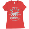 house stark winterfell Ladies Fitted T-Shirt