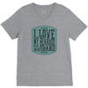 i love my beared husband V-Neck Tee