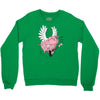 hell yeah piggy Crewneck Sweatshirt