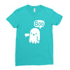 boo... Ladies Fitted T-Shirt
