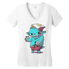 mr. sleepy hand Women's V-Neck T-Shirt