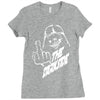 darth vader star wars fun party trance  mycultshirt kult shirt neu2 Ladies Fitted T-Shirt