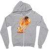 lion evolution Zipper Hoodie