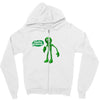 green man dance says hello 2018 Zipper Hoodie