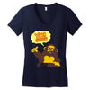 monkey yo bitch Women's V-Neck T-Shirt