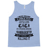 Super Cool Gigi Of A Freaking Awesome Granddaughter Tank Top