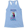 sister of the birthday girl Racerback Tank
