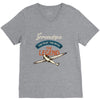 grandpa the pilot the myth the legend V-Neck Tee