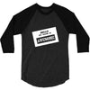 my name is awesome 3/4 Sleeve Shirt