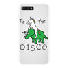 To The Disco (Unicorn Riding Triceratops) iPhone 7 Plus Case