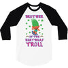 birthday troll brother 3/4 Sleeve Shirt