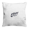 crazy racing Throw Pillow