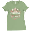christmas happy new years Ladies Fitted T-Shirt