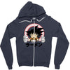 saiyan ramen Zipper Hoodie