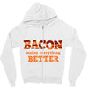 bacon makes everything better Zipper Hoodie
