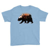 Bear Adventure With Roses Youth Tee