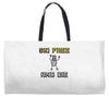 ski free and die Weekender Totes